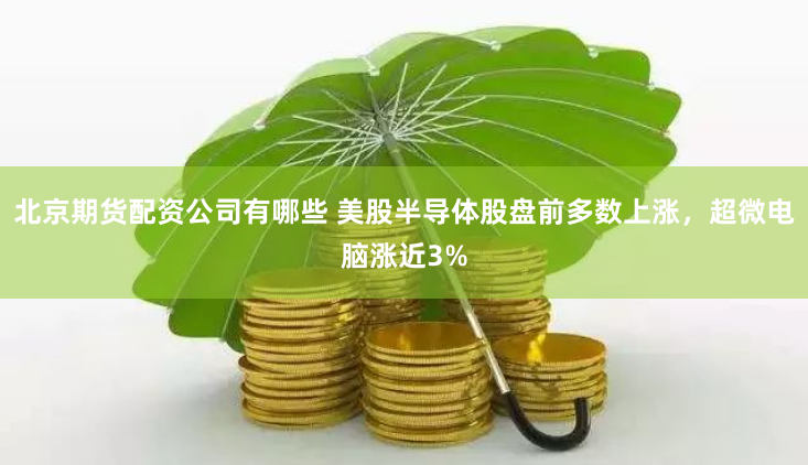 北京期货配资公司有哪些 美股半导体股盘前多数上涨，超微电脑涨近3%