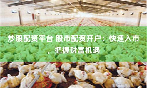 炒股配资平台 股市配资开户：快速入市，把握财富机遇